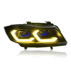 Alternative view of BMW E90 LED COLOR SWITCHING HEADLIGHTS FOR 3 SERIES 06-11