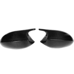 Alternative view of BMW E90 E92 E93 E91 CARBON FIBER M STYLE MIRROR CAPS PRE LCI
