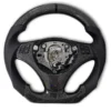 BMW E SERIES CARBON FIBER STEERING WHEEL - BLACK