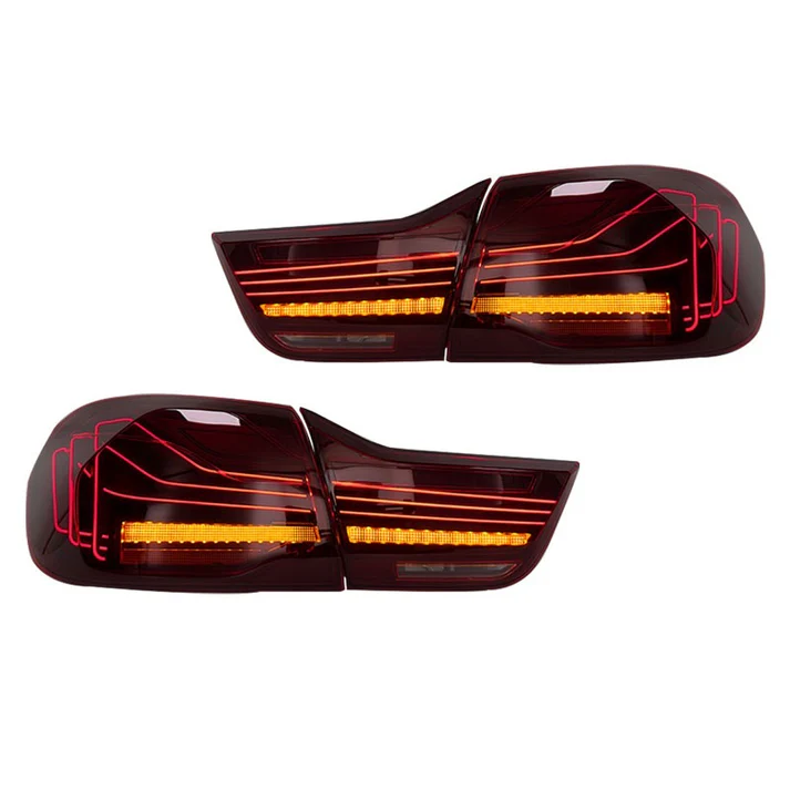 BMW 4 SERIES F32/ M4 F82 LED SEQUENTIAL TAIL LIGHTS 2013-2020 - Image 2
